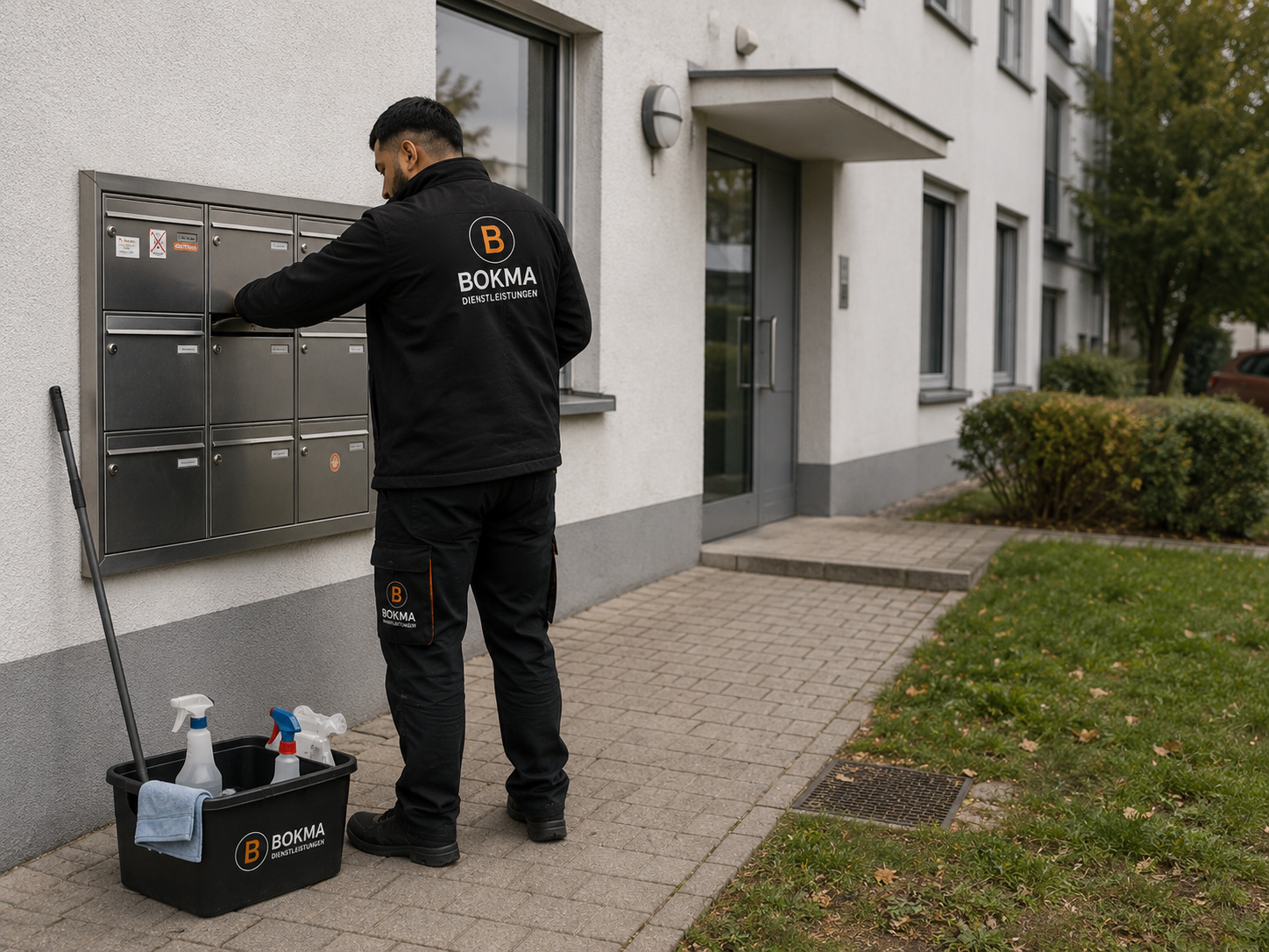 Treppenhausreinigung durch BOKMA – Professionelle Treppenhauspflege – Nürnberg und Umgebung
